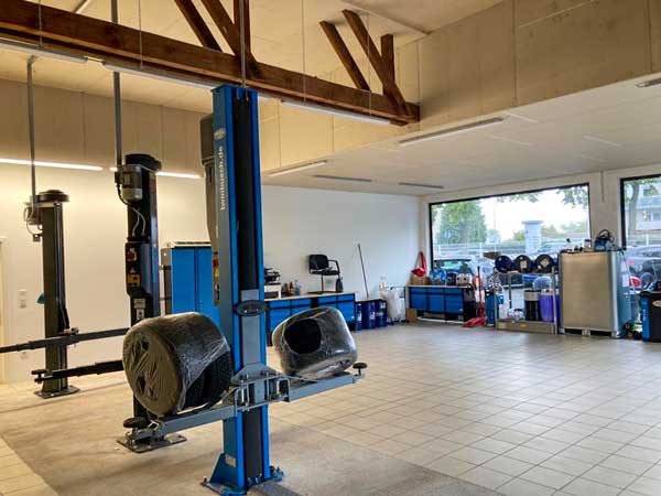 unserer neue Werkstatt