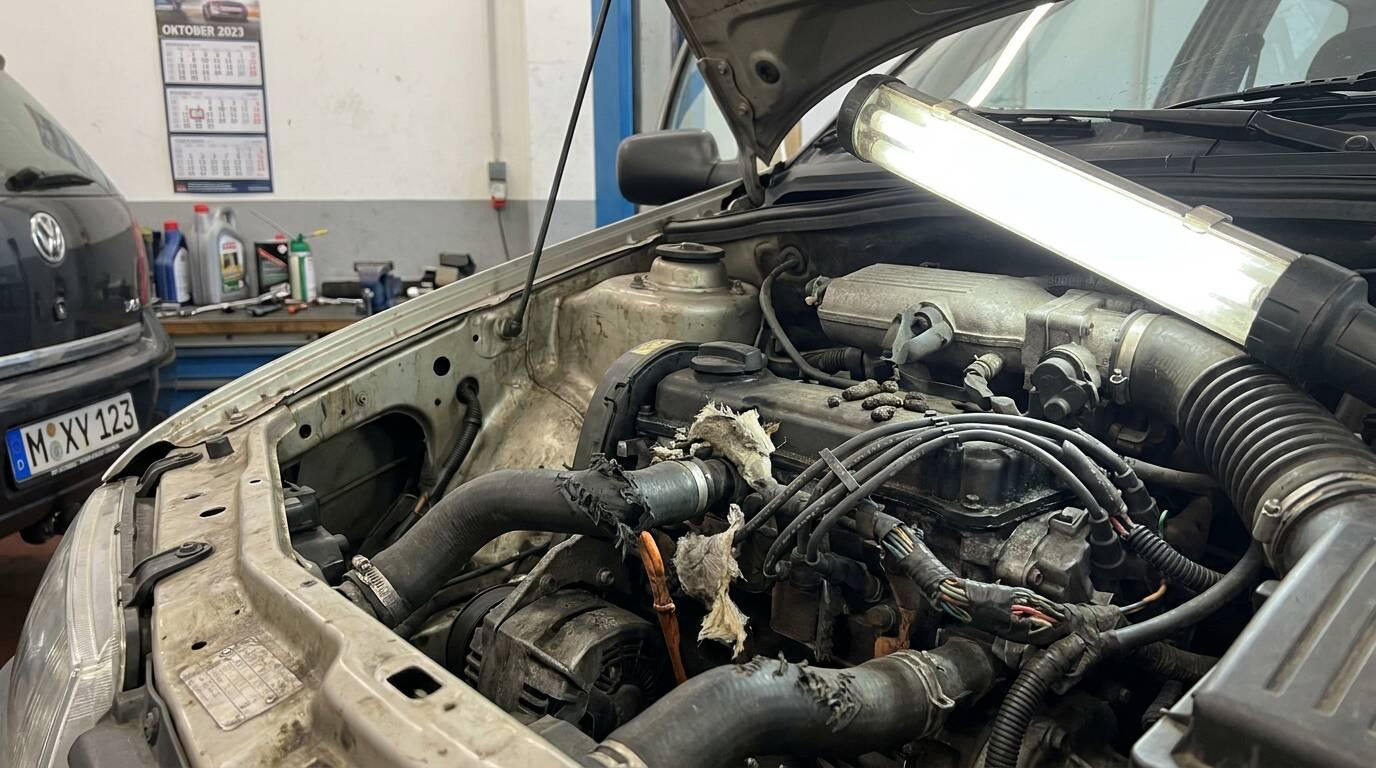 Marderschaden am Auto erkennen und vorbeugen