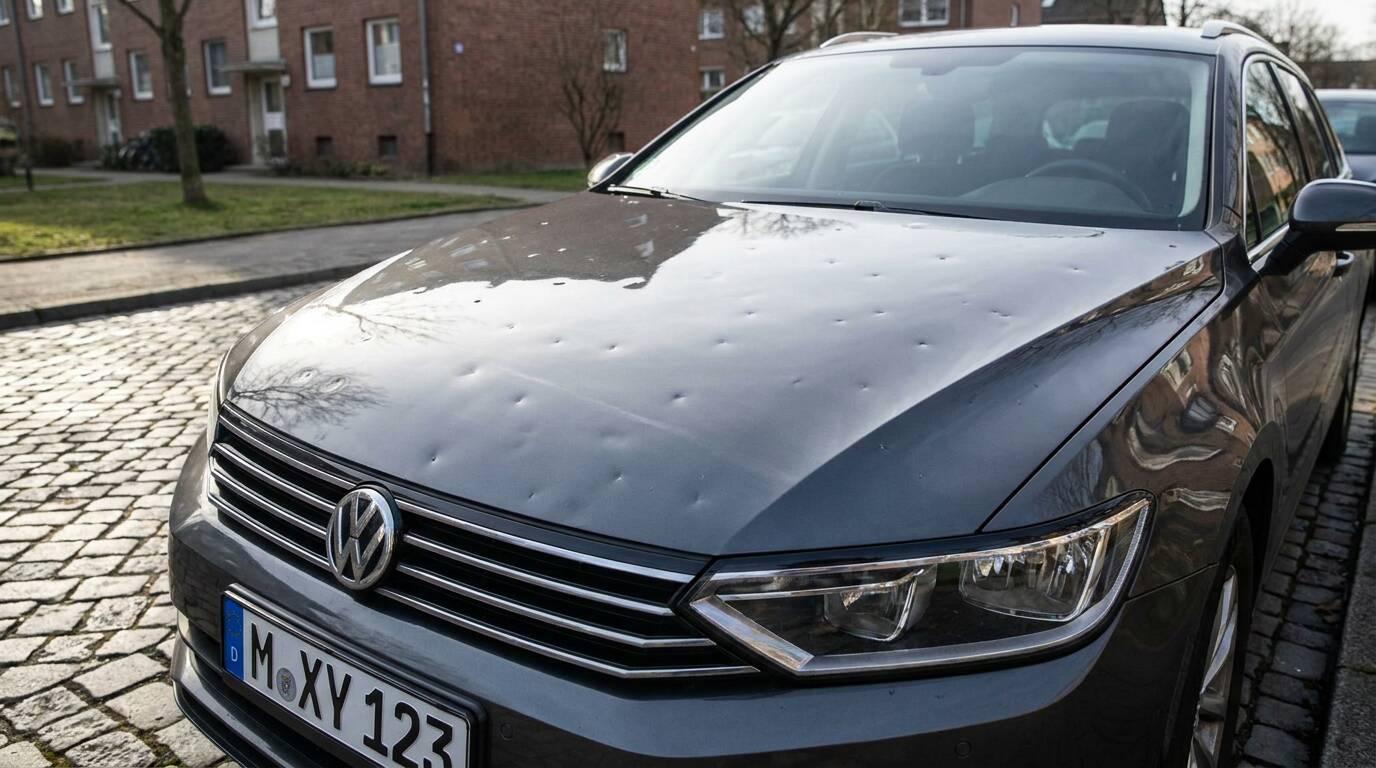 Hagelschaden am Auto reparieren ohne Wertverlust